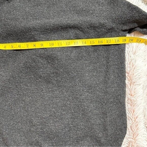 COS bow back jumper graphite wool mohair sweater size Small - Picture 7 of 9